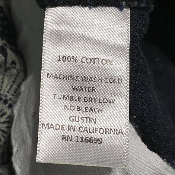 Medium Disk Pattern Jogger - Indigo - Gustin - Picture 2 of 3